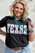 Black Cactus TEXAS Graphic T Shirt